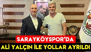 SARAYKÖYSPOR’DA ALİ YALÇIN İLE YOLLAR AYRILDI