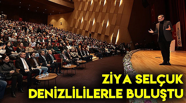 Ziya Selçuk Denizlililerle buluştu