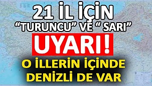 21 İl İçin 