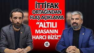 “6’lı Masanın Harcı Biziz”