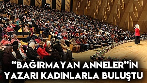  “Bağırmayan Anneler”in yazarı kadınlarla buluştu