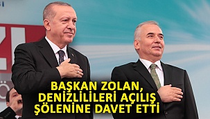 Başkan Zolan'dan Denizlililere Davet!