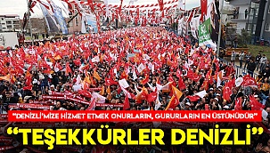 BAŞKAN ZOLAN DENİZLİ’YE TEŞEKKÜR ETTİ