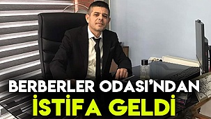 Berberler Odası'ndan istifa geldi