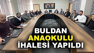 Buldan Anaokulu İhalesi Yapıldı