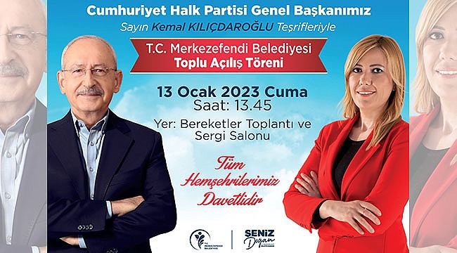 CHP LİDERİ DENİZLİ’YE GELİYOR