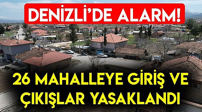 Denizli'de Alarm!
