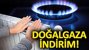 Doğalgaza İndirim!