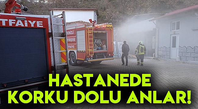Hastanede korku dolu anlar!
