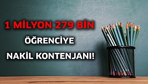1 milyon 279 bin öğrenciye nakil kontenjanı!