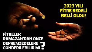 2023 Fitre Bedeli Belli Oldu!