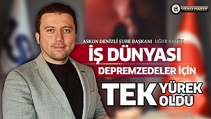 ASKON Denizli depremzedelerin yanında