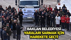 Baklan Belediyesi Yaraları Sarmak İçin Harekete Geçti
