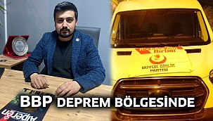 BBP deprem bölgesinde