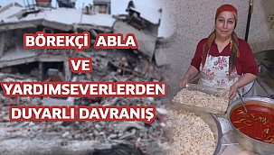 Börekçi Abla ve Yardımseverlerden Duyarlı Davranış