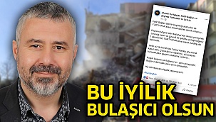 Bu iyilik bulaşıcı olsun