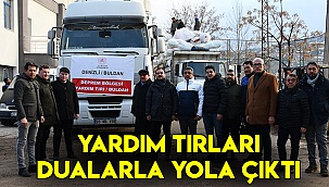 Buldanlılar deprem bölgesine yardım yağdırdı!