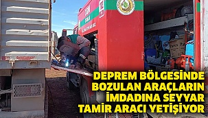 Denizli'den giden seyyar satıcı araçların imdadına yetişiyor