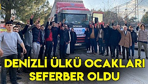 DENİZLİ ÜLKÜ OCAKLARI SEFERBER OLDU