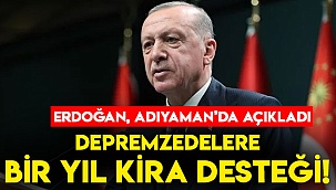 DEPREMZEDELERE BİR YIL KİRA DESTEĞİ!