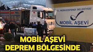 Mobil Aşevi Deprem Bölgesinde