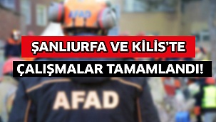 Şanlıurfa ve Kilis’te Çalışmalar Tamamlandı!