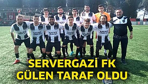 Servergazi FK gülen taraf oldu