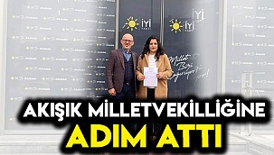 Akışık milletvekilliğine adım attı
