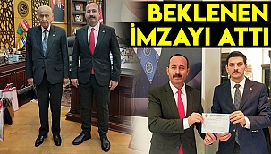 BEKLENEN İMZAYI ATTI