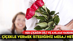 Çiçekle vermek istediğiniz mesaj ne?