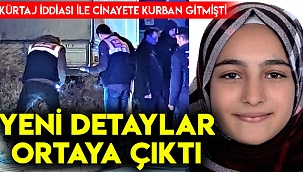 Cinayetle ilgili yeni detaylar ortaya çıktı