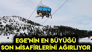 Ege'nin en büyüğü son misafirlerini ağırlıyor
