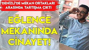 Eğlence mekanında cinayet!