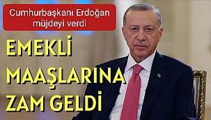 Emekli maaşına zam geldi!
