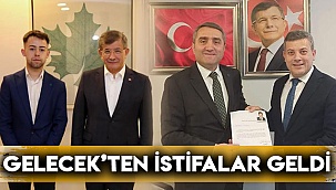 Gelecek’ten istifalar geldi