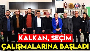 Kalkan, seçim çalışmalarına başladı