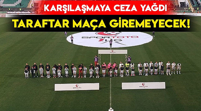 Karşılaşmaya ceza yağdı
