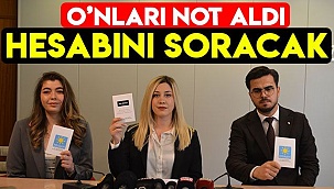 O’nları not aldı, hesabını soracak