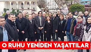 O RUHU YENİDEN YAŞATTILAR