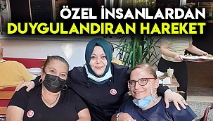 Özel İnsanlardan duygulandıran hareket