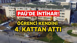 PAÜ’de intihar!
