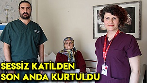 Sessiz katilden son anda kurtuldu