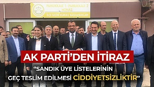 AK Parti’den itiraz!