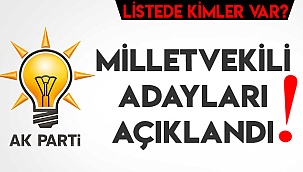 AK Parti Denizli'de Milletvekili Adayları Belli Oldu