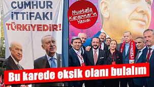 Bu karede eksik olanı bulalım…