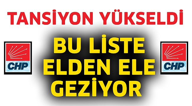 Bu liste elden ele geziyor