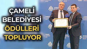 Çameli Belediyesi ödülleri topluyor