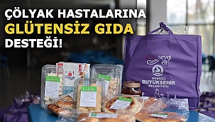 Çölyak hastalarına glütensiz gıda desteği