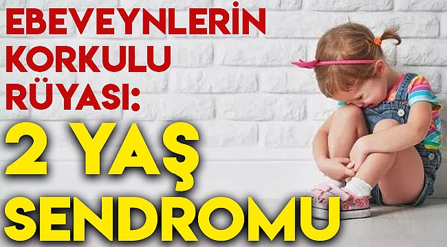 Ebeveynlerin korkulu rüyası: 2 yaş sendromu