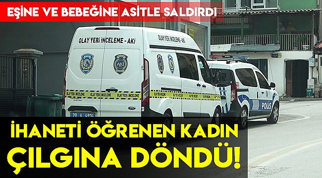 İhaneti öğrenen kadın çılgına döndü